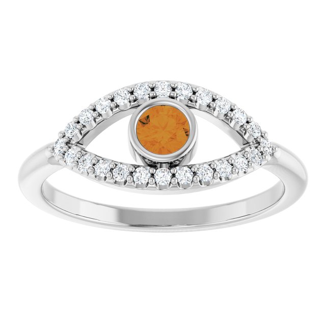 14k-white-natural-citrine-&-natural-white-sapphire-evil-eye-ring
