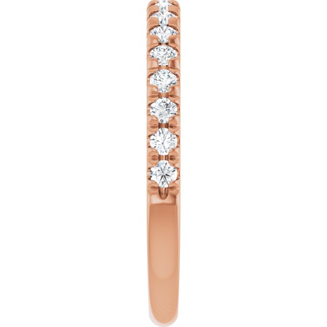 14k-rose-gold-1/3-ctw-lab-grown-diamond-french-set-anniversary-band