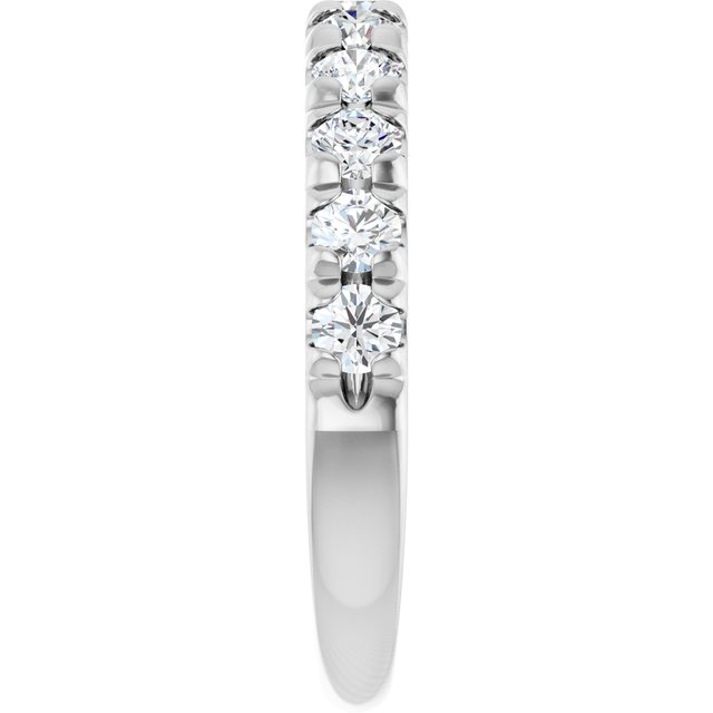 14k-white-gold-7/8-ctw-lab-grown-diamond-french-set-anniversary-band
