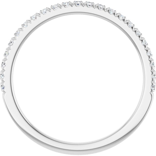 platinum-1/5-ctw-lab-grown-diamond-french-set-anniversary-band
