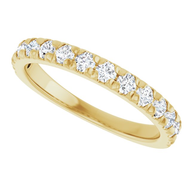 14k-yellow-gold-5/8-ctw-lab-grown-diamond-french-set-anniversary-band
