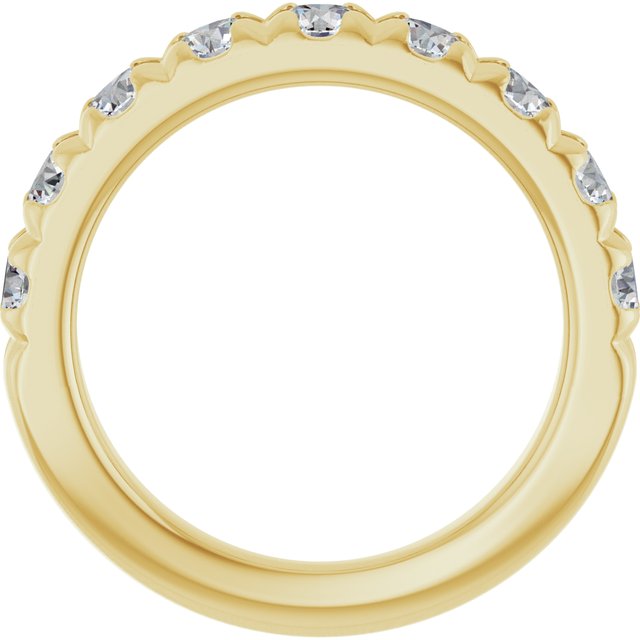 14k-yellow-gold-1-3/8-ctw-lab-grown-diamond-french-set-anniversary-band