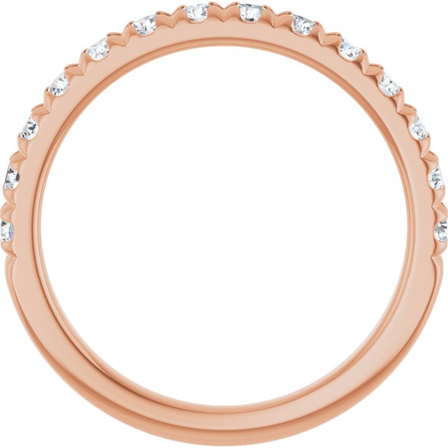 14k-rose-gold-5/8-ctw-lab-grown-diamond-french-set-anniversary-band