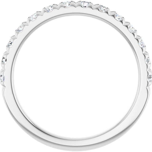platinum-5/8-ctw-lab-grown-diamond-french-set-anniversary-band