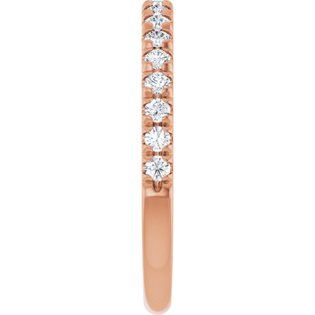 14k-rose-gold-1/3-ctw-lab-grown-diamond-french-set-anniversary-band