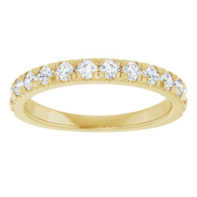 14k-yellow-gold-5/8-ctw-lab-grown-diamond-french-set-anniversary-band