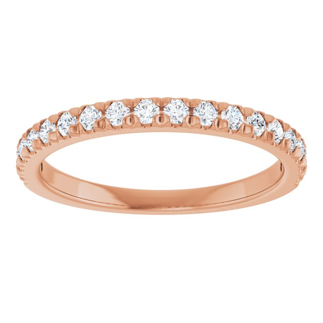 14k-rose-gold-1/3-ctw-lab-grown-diamond-french-set-anniversary-band