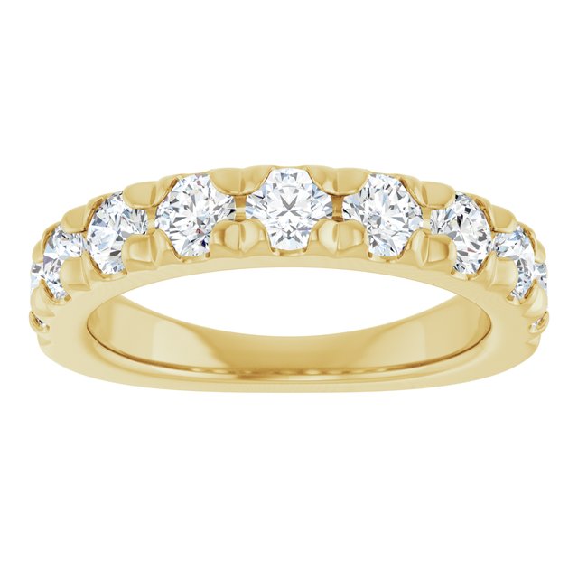 14k-yellow-gold-1-3/8-ctw-lab-grown-diamond-french-set-anniversary-band
