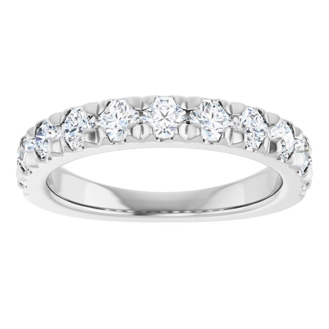 platinum-1-ctw-lab-grown-diamond-french-set-anniversary-band
