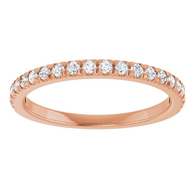 14k-rose-gold-1/4-ctw-lab-grown-diamond-french-set-anniversary-band