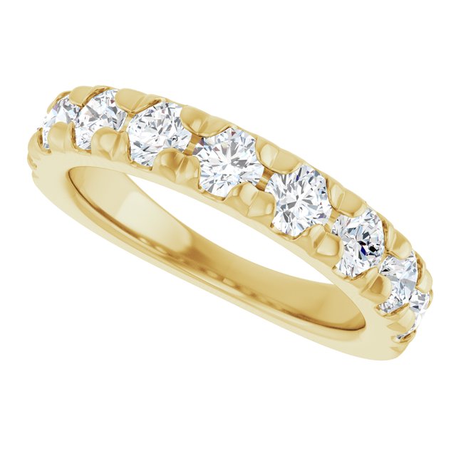 14k-yellow-gold-1-3/8-ctw-lab-grown-diamond-french-set-anniversary-band