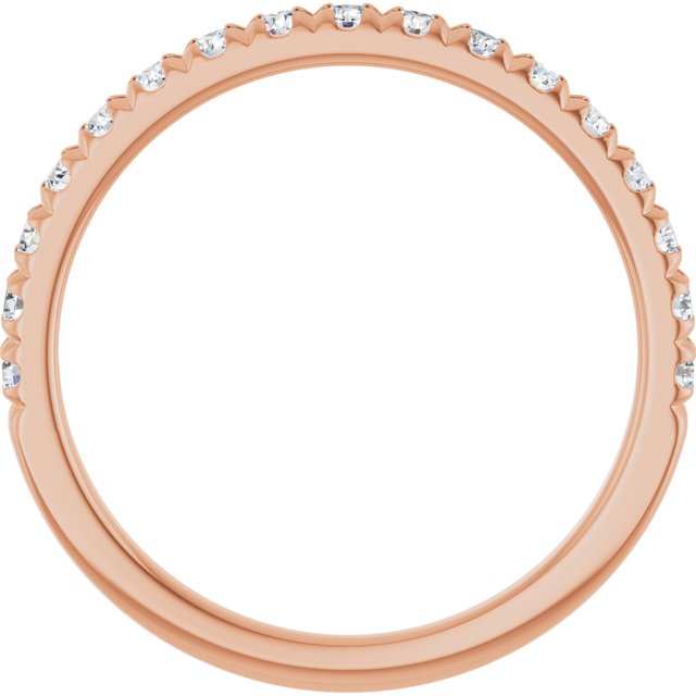 14k-rose-gold-1/3-ctw-lab-grown-diamond-french-set-anniversary-band