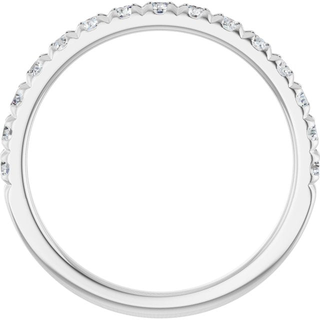 platinum-1/2-ctw-lab-grown-diamond-french-set-anniversary-band