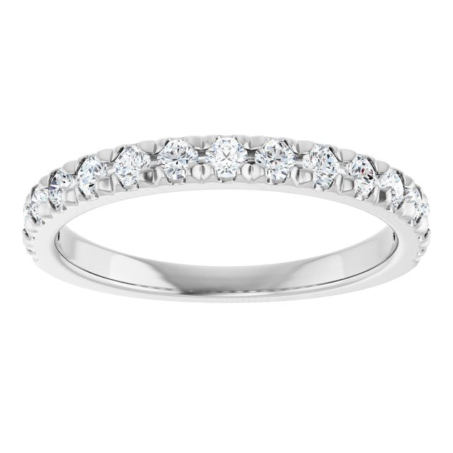 platinum-1/2-ctw-lab-grown-diamond-french-set-anniversary-band