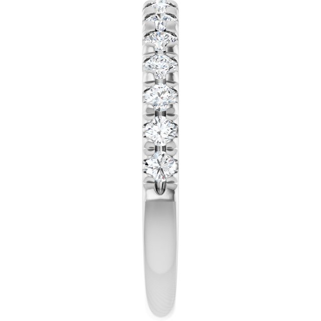 platinum-1/2-ctw-lab-grown-diamond-french-set-anniversary-band
