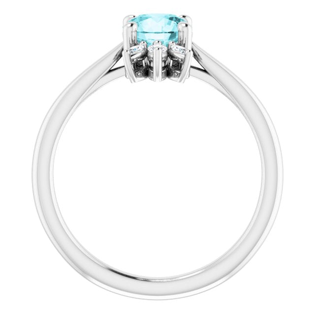 14k-white-natural-blue-zircon-&-1/4-ctw-natural-diamond-ring