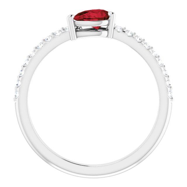 14k-white-natural-mozambique-garnet-&-1/6-ctw-natural-diamond-ring