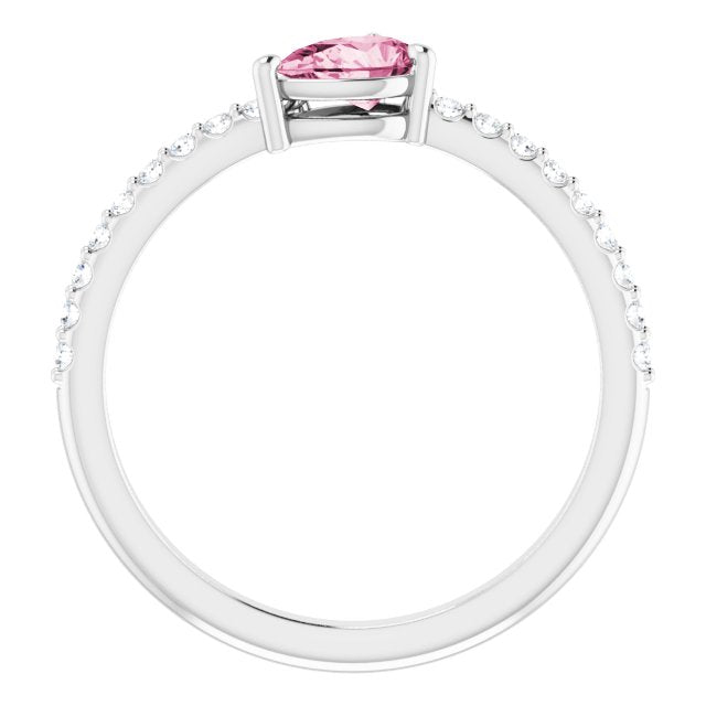 14k-white-natural-pink-tourmaline-&-1/6-ctw-natural-diamond-ring