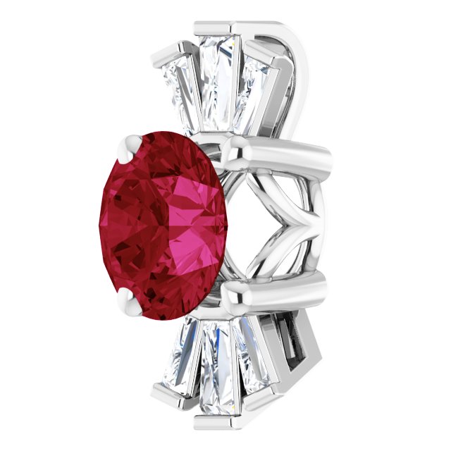14k-white-lab-grown-ruby-&-1/6-ctw-natural-diamond-pendant