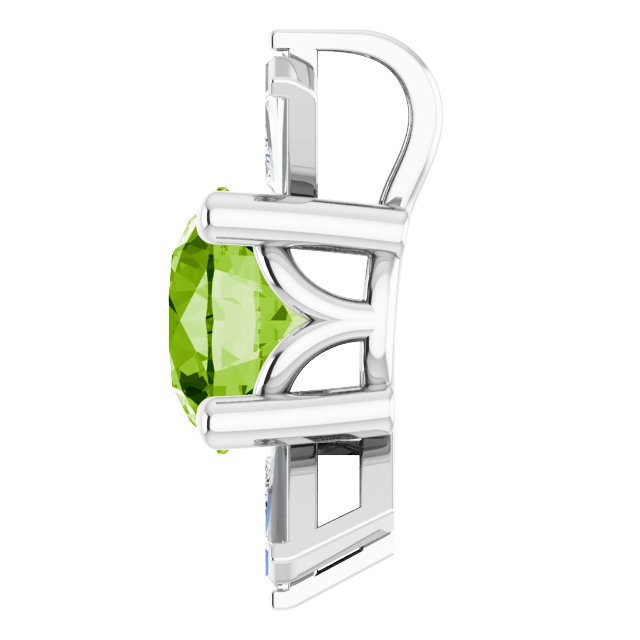 14k-white-natural-peridot-&-1/6-ctw-natural-diamond-pendant