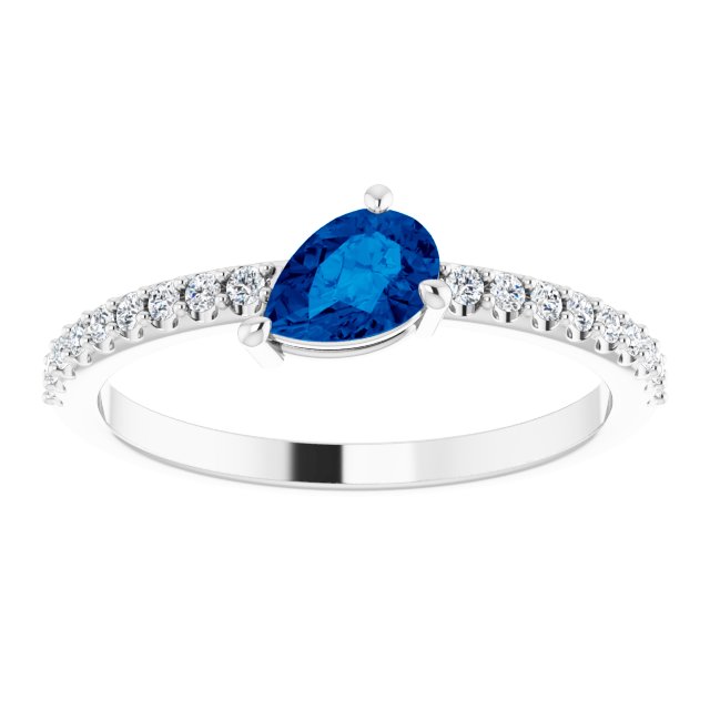 14k-white-natural-blue-sapphire-&-1/6-ctw-natural-diamond-ring