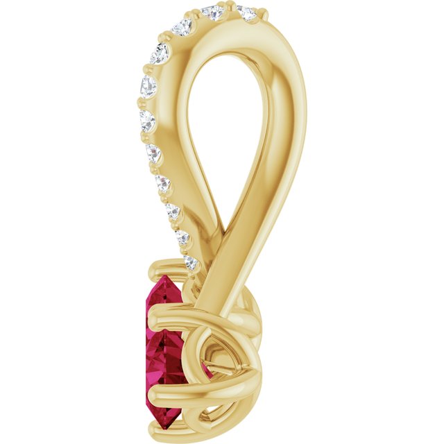 14k-yellow-lab-grown-ruby-&-.05-ctw-natural-diamond-pendant