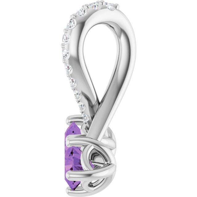 14k-white-natural-amethyst-&-.05-ctw-natural-diamond-pendant