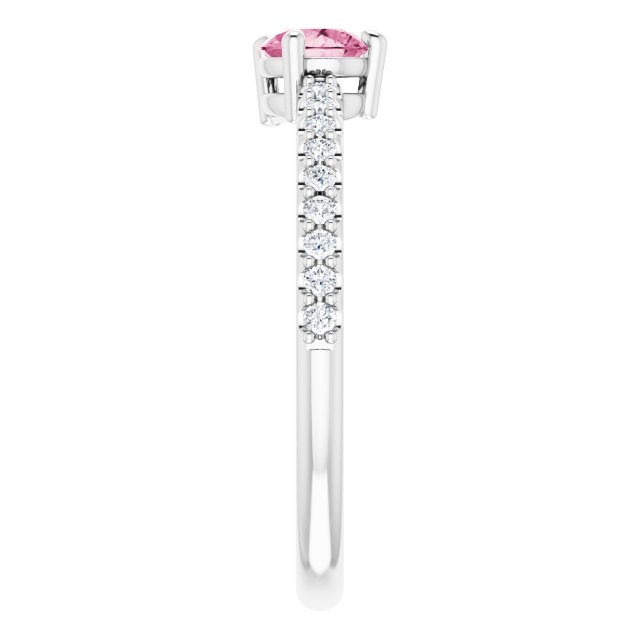 14k-white-natural-pink-tourmaline-&-1/6-ctw-natural-diamond-ring