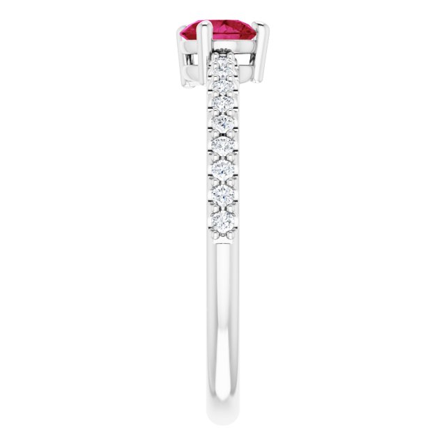 14k-white-natural-ruby-&-1/6-ctw-natural-diamond-ring