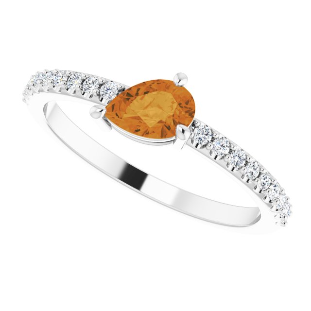 14k-white-natural-citrine-&-1/6-ctw-natural-diamond-ring