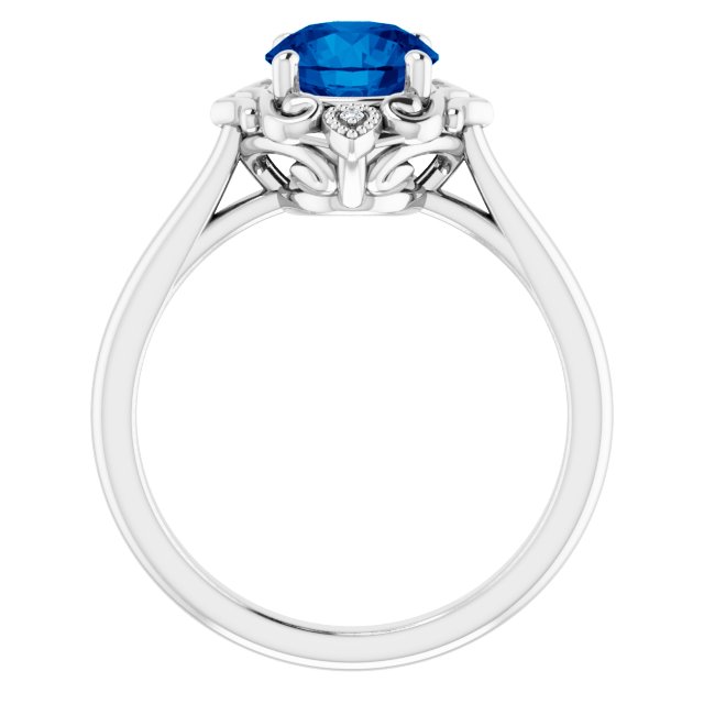 14k-white-lab-grown-blue-sapphire-&-.01-ctw-natural-diamond-sculptural-ring