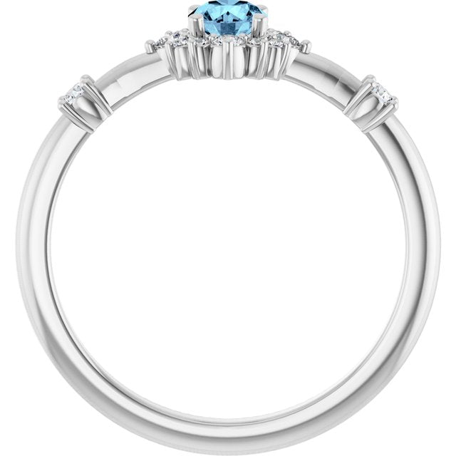 14k-white-natural-aquamarine-&-1/6-ctw-natural-diamond-halo-style-ring