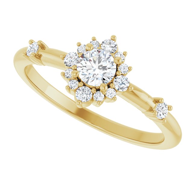 14k-yellow-3/8-ctw-lab-grown-diamond-halo-style-ring