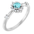 14k-white-natural-blue-zircon-&-1/6-ctw-natural-diamond-halo-style-ring