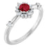 14k-white-lab-grown-ruby-&-1/6-ctw-natural-diamond-halo-style-ring