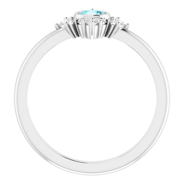 14k-white-natural-blue-zircon-&-1/5-ctw-natural-diamond-ring