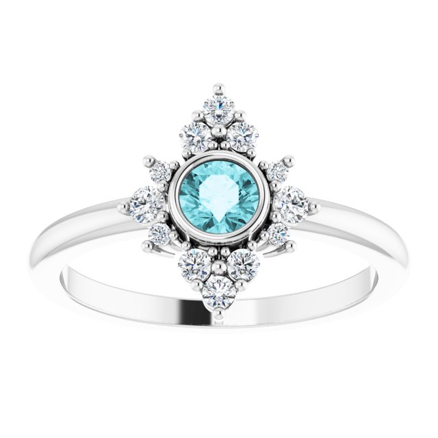 14k-white-natural-blue-zircon-&-1/5-ctw-natural-diamond-ring