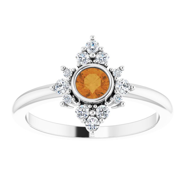 14k-white-natural-citrine-&-1/5-ctw-natural-diamond-ring