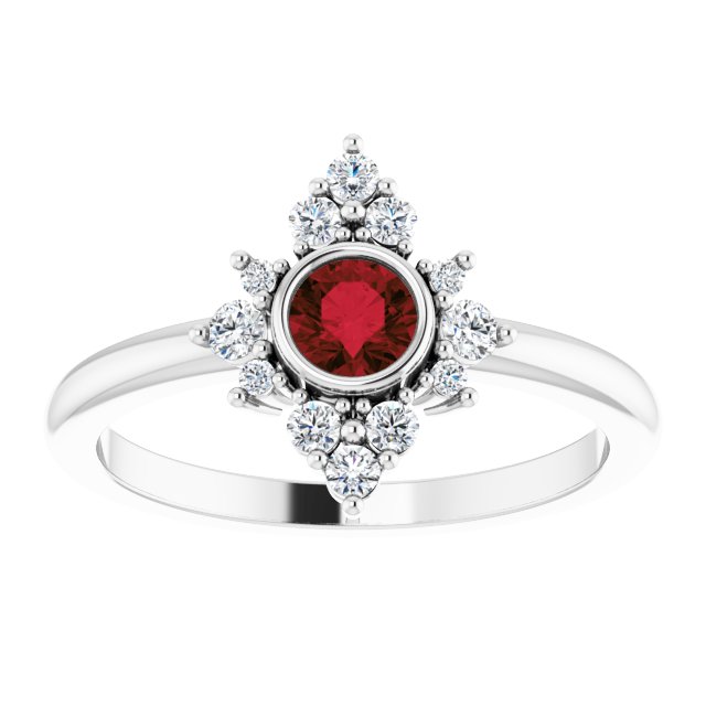 14k-white-natural-mozambique-garnet-&-1/5-ctw-natural-diamond-ring