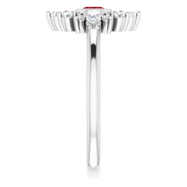 14k-white-natural-mozambique-garnet-&-1/5-ctw-natural-diamond-ring