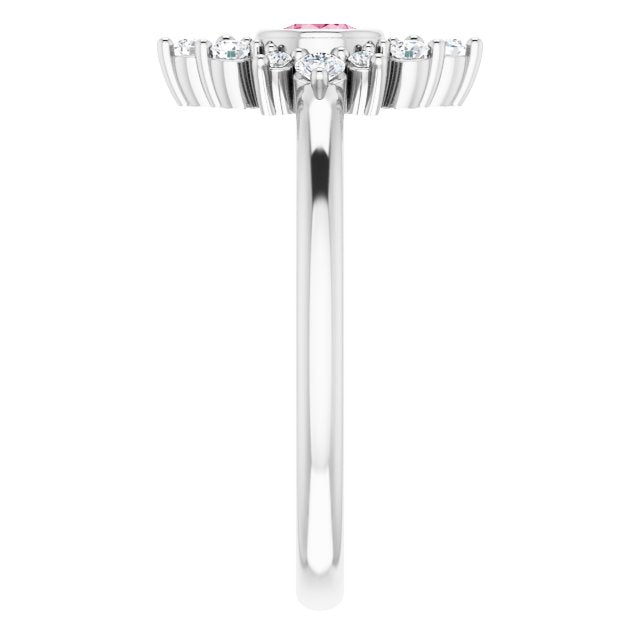 14k-white-natural-pink-tourmaline-&-1/5-ctw-natural-diamond-ring