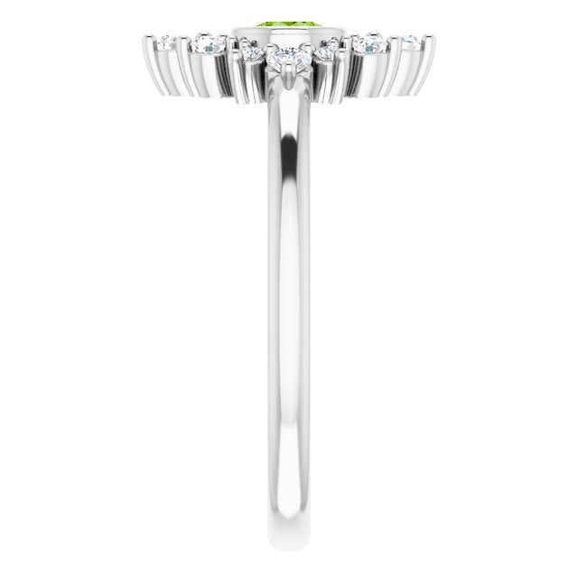 14k-white-natural-peridot-&-1/5-ctw-natural-diamond-ring