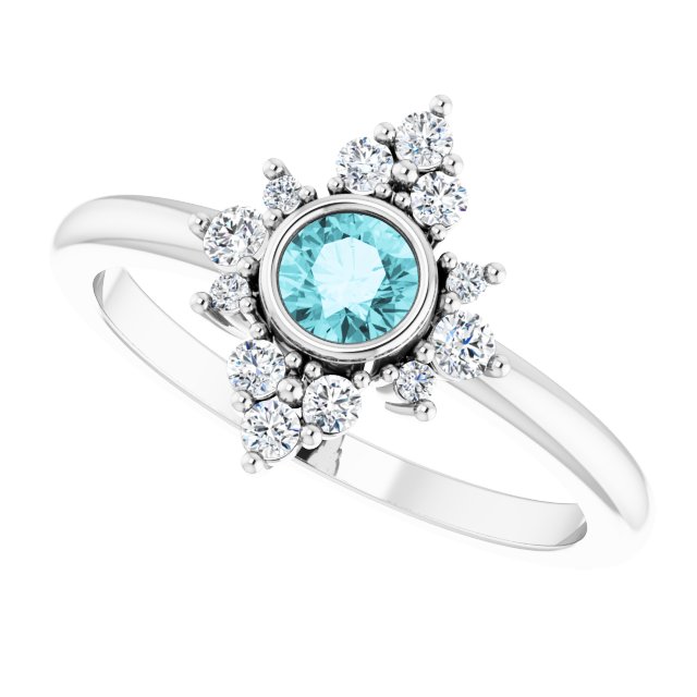 14k-white-natural-blue-zircon-&-1/5-ctw-natural-diamond-ring