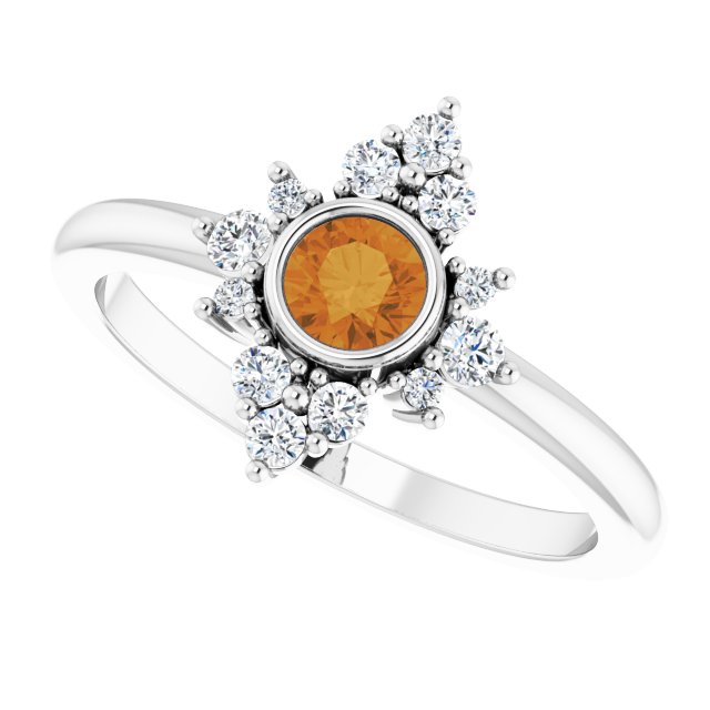 14k-white-natural-citrine-&-1/5-ctw-natural-diamond-ring