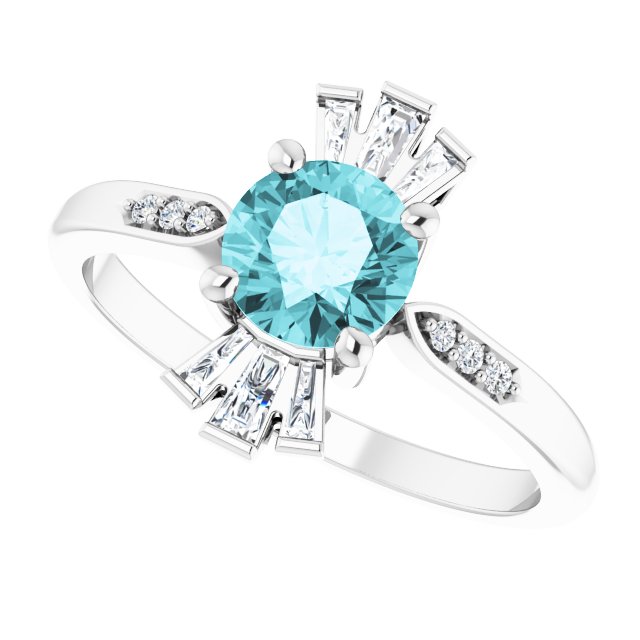 14k-white-natural-blue-zircon-&-1/6-ctw-natural-diamond-ring
