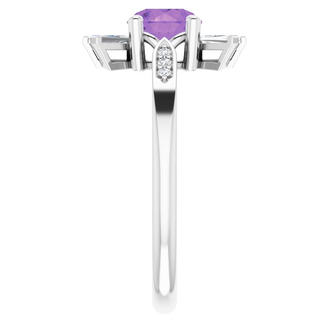 14k-white-natural-amethyst-&-1/6-ctw-natural-diamond-ring