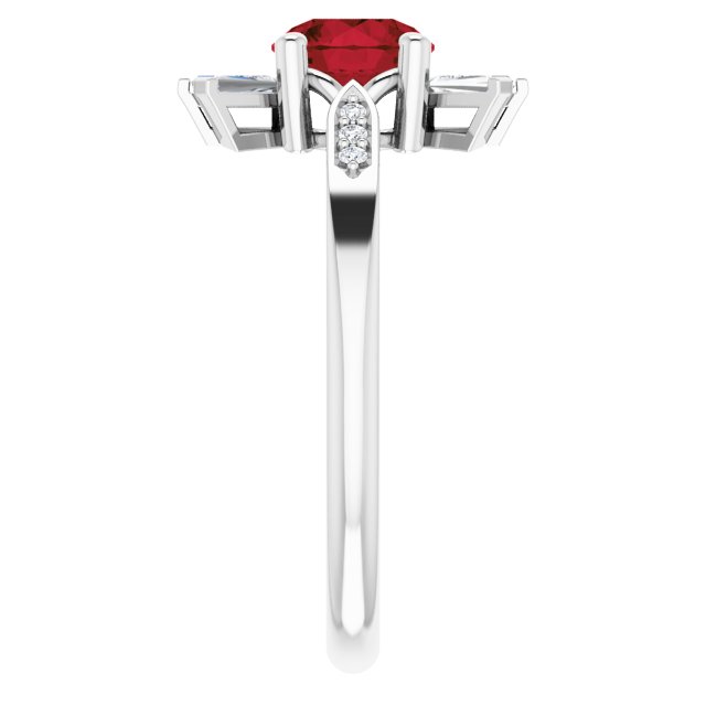 14k-white-natural-mozambique-garnet-&-1/6-ctw-natural-diamond-ring