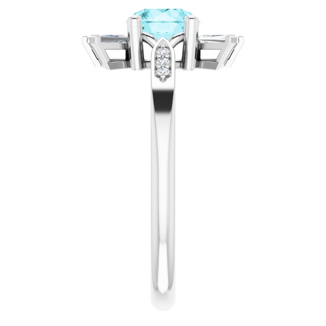 14k-white-natural-blue-zircon-&-1/6-ctw-natural-diamond-ring