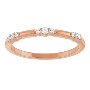 1/8 ct Diamond Stackable Ring