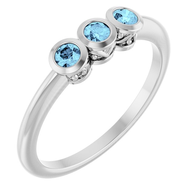 14k-white-gold-lab-grown-blue-sapphire-three-stone-bezel-set-ring